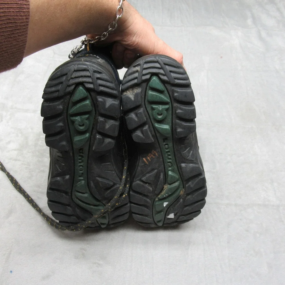 Lowa Hiking Boots Womens 5 Blue Gore-Tex‎ Waterproof Renegade GTX Mid Outdoor